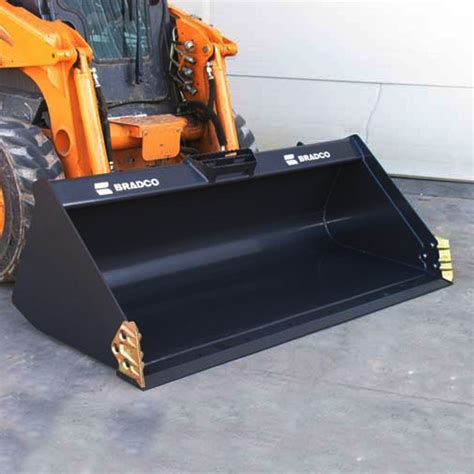 bradco skid steer bucket|high volume skid steer bucket.